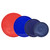 326-PC Red 4qt, 325-PC Cadet Blue 2.5qt, 323-PC Blue 1.5qt, and 322-PC Blue 1qt Mixing Bowl Lids
