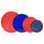 326-PC Red 4qt, 325-PC Cadet Blue 2.5qt, 323-PC Red 1.5qt, and 322-PC Blue 1qt Mixing Bowl Lids