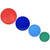 322-PC Green 1qt, 323-PC Marine Blue 1.5qt, 325-PC Cadet Blue 2.5qt, and 326-PC Red 4qt Mixing Bowl Lids