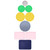 Pyrex (1) 7202-PC 1 Cup Sleek Silver, (2) 7200-PC 2 Cup Bright Green, (2) 7201-PC 4 Cup Yolk Yellow, (1) 7402-PC 6/7 Cup Cerulean Blue, (2) 7210-PC 3 Cup Loring Pink, (1) 7211-PC 6 Cup Blue Lids
