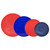 Pyrex 322-PC Blue 1qt, 323-PC Red 1.5qt, 325-PC Cadet Blue 2.5qt, and 326-PC Red 4qt Mixing Bowl Lids
