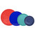 Pyrex 322-PC Blue 1qt, 323-PC Sun Bleach Turquoise 1.5qt, 325-PC Cadet Blue 2.5qt, and 326-PC Red 4qt Mixing Bowl Lids