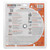 CMT 250.024.10 10" Diameter 5/8" Bore ITK Xtreme Industrial Rip Saw Blade