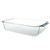Pyrex 5qt Portables Sage Green Carry Tote with 233-D 5qt Deep Hold-Everything Glass Baking Dish, 233-PC Lagoon Blue Lid, and Large Cold/Hot Pack 