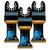 Spyder 70013-3 Carbide-Tipped Teeth 3-Piece Oscillating Tool Blade Set for Multi-Tools