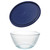 Pyrex 7402 6-Cup Mixing Bowl and 7402-PC Blue Lid