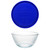 Pyrex 7402 Sculpted Mixing Bowl and 7402-PC Cadet Blue Lid