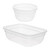 Snapware 8602R 3-Cup & 7202R 1.2-Cup Total Solutions Plastic Food Storage