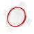 Pyrex 7202R-PC 1-Cup Plastic Replacement Lid with Red Gasket