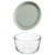 Pyrex 7202 Glass Bowl & 7202-PC White Mint Lid