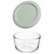 Pyrex 7202 1-Cup Glass Bowl & 7202-PC White Mint Lid