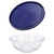 Pyrex 323 1.5Qt Glass Mixing Bowl with 323-PC Blue Lid - Made in USA