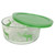 Pyrex 4 Cup Reindeer Glass Bowl w/ 7201-PC Green Lid