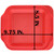 Pyrex 222-PC 2Qt Red Food Storage Replacement Lid