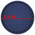 Pyrex 7402-PC 6/7-Cup Blue Lid measurements