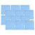 Waxie Blue Microfiber Low-Lint Polishing Cloth (12-Pack)