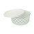 Pyrex Simply Store 4 Cup White Gingham Plaid Glass Bowl w/ Plastic Lid