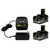 Ryobi (1) P118B 18V Battery Charger and (2) Ryobi P191 18V 3Ah Lithium Ion Battery Pack