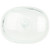 DC1.5C Fluted Oval Clear Glass Replacement Lid