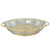 Pyrex Snowflake Pie Plate Basket w/ Pyrex 24-CM Basics 9.5in. Glass Pie Plate