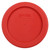 Pyrex 7202-PC 1-Cup Round Poppy Red