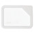 Pyrex OV-7210 Ultimate White Silicone Rimmed Glass Lid