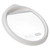 Pyrex OV-7402 Ultimate White Silicone Rimmed Glass Lid
