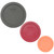 Pyrex 7201-PC Puddle Gray 7200-PC Berry Red 7202-PC Bahama Sunset Orange Lids