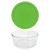 Pyrex 7203 7-Cup Round Glass Food Storage Bowl w/ 7402-PC Green Plastic Lid Cover