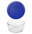 Pyrex 7200 2-Cup Glass Bowls & Cadet Blue Replacement Lid