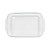 Pyrex Portables Blue Carry Tote w/ (1) Large Hot/Cold Pack, (1) 233 3qt Glass Baking Dish and (1) 233 3qt Blue Lid