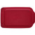 Pyrex Portables Blue Carry Tote w/ (1) Large Hot/Cold Pack, (1) 233 3qt Glass Baking Dish and (1) 233 3qt Sangria Red Lid