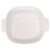 Corningware Just White 3 Liter Stove Top Big Casserole Dish & A-2-PC White Plastic Lid Cover