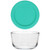 Pyrex 7202 1-Cup Glass Bowl & 7202-PC Green Lid