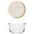 Pyrex 7202 1-Cup Glass Bowl & 7202-PC Sour Cream Lid