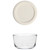 7202 1-Cup Glass Bowl & 7202-PC Sour Cream Lid