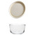 Pyrex 7202 Glass Bowl & 7202-PC Sour Cream Lid