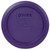 Pyrex (2) 7202-PC Jet Grey, (3) 7200-PC Plum Purple, (2) 7201-PC Orange, & (2) 7210-PC Plum Purple Food Storage Replacement Lids
