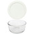 Pyrex Simply Store 7200 2-Cup Glass Storage Bowl w/ 7200-PC 2-Cup White Lid Cover