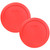 Pyrex 7201-PC Red Round Plastic Food Storage Replacement Lid Cover (2-Pack)