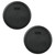 Pyrex 7402-PC Black Round Plastic Food Storage Replacement Lid Cover (2-Pack)