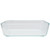 3-cup Glass Dish