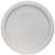 Pyrex 7402-PC Jet Gray Round Plastic Food Storage Replacement Lid Cover (6-Pack)