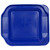 8" x 8"; 2-Quart  Blue dishwasher safe