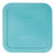 Simply Store Turquoise Square Plastic Food Storage Replacement Lid (4-Pack)