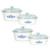 Corningware A-423C-BF Stove-Top 4-Piece Pyroceram Blue Cornflower Casserole Set (2-Pack)