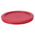 Pyrex (3) 7200-PC Sangria Red Lids