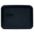 Pyrex 7210-PC Black Plastic Replacement Food Storage Lid Covers (4-Pack)