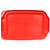 13” x 9” Red BPA-Free Plastic Cover