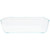 Pyrex 6-Cup Clear Rectangular Glass Dish